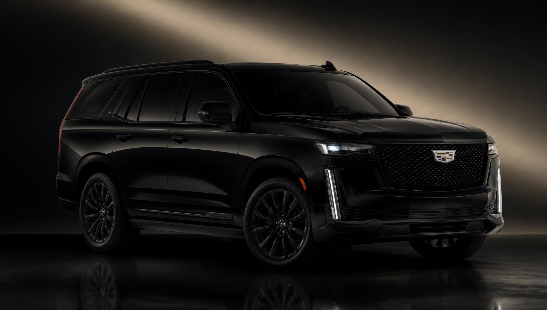 Black premium executive SUV of the VERAL fleet